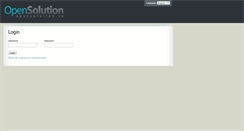 Desktop Screenshot of partner.opensolution.se