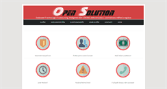 Desktop Screenshot of opensolution.cz